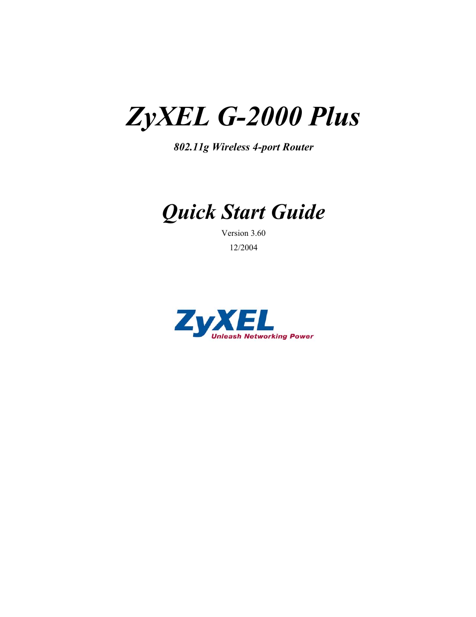 ZyXEL Communications Bridge/Router G-2000s User Manual | 22 pages