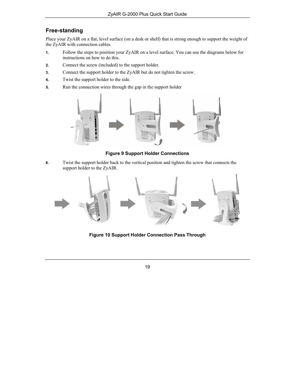 ZyXEL Communications Bridge/Router G-2000s User Manual | Page 19 / 22