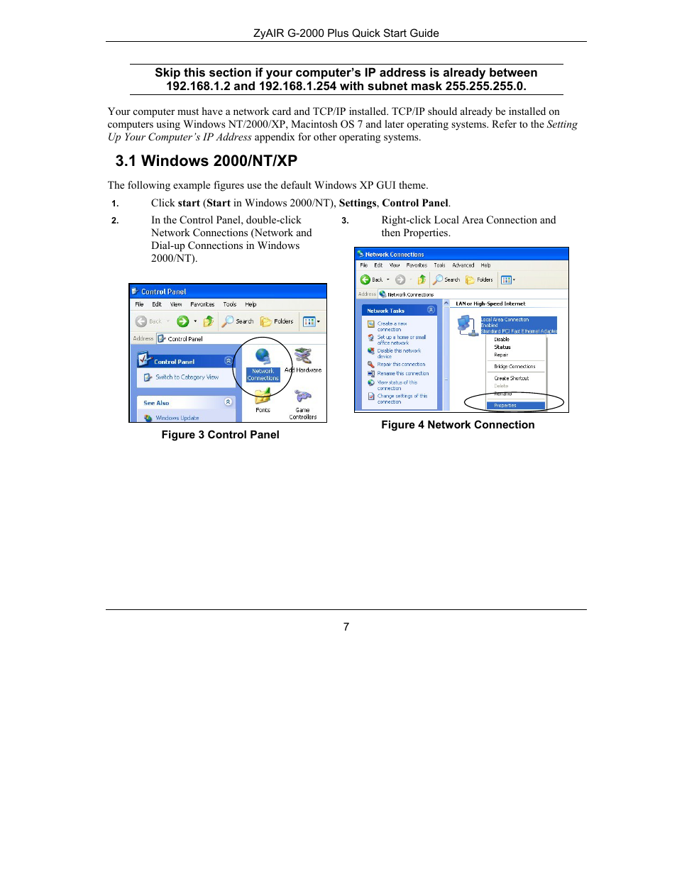 ZyXEL Communications Bridge/Router G-2000s User Manual | Page 7 / 22
