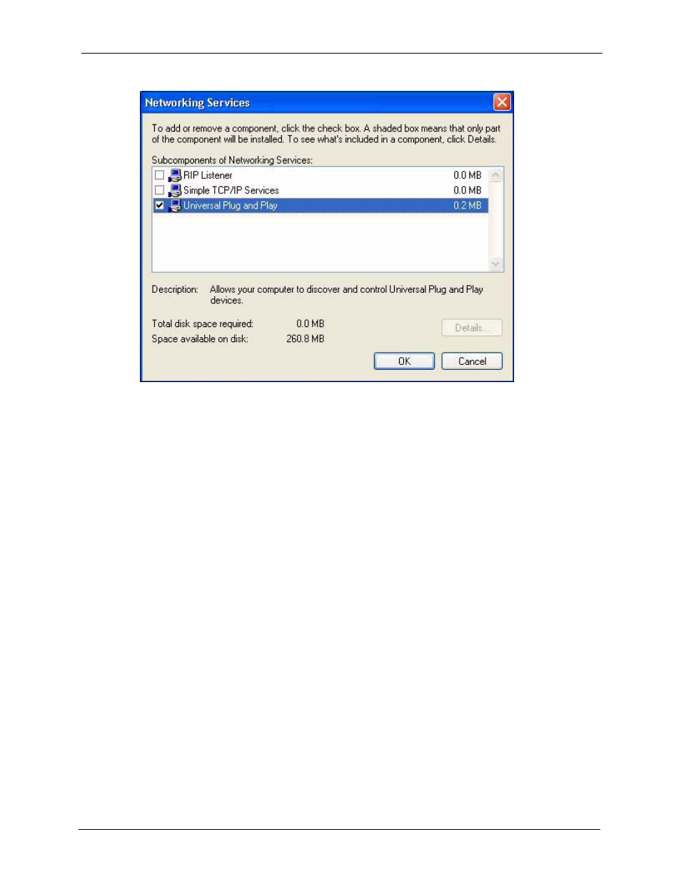 2 using upnp in windows xp example, 1 auto-discover your upnp-enabled network device, Figure 129 networking services | ZyXEL Communications P-2302HWL-P1 Series User Manual | Page 233 / 337