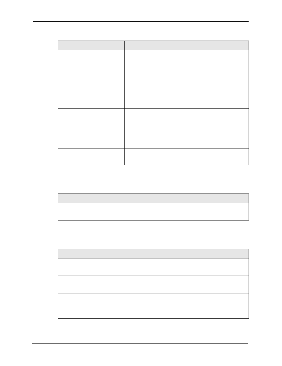 Table 114 packet filter logs, Table 115 icmp logs | ZyXEL Communications P-2302HWL-P1 Series User Manual | Page 258 / 337