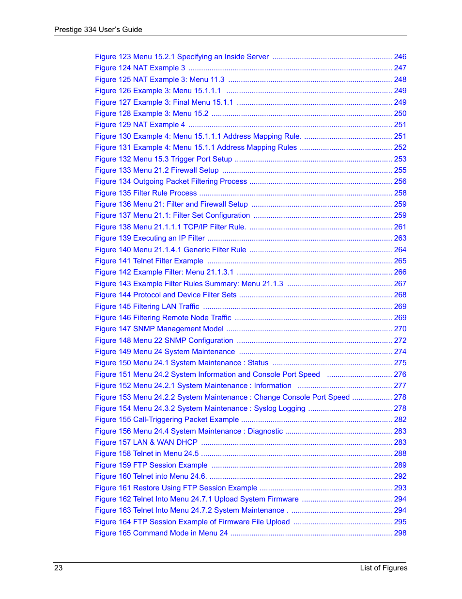 ZyXEL Communications P-334 User Manual | Page 24 / 366