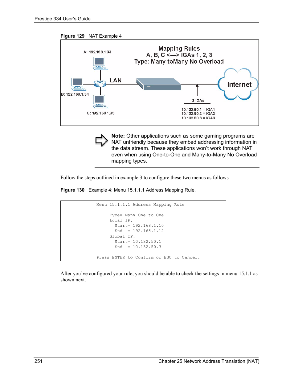 ZyXEL Communications P-334 User Manual | Page 252 / 366