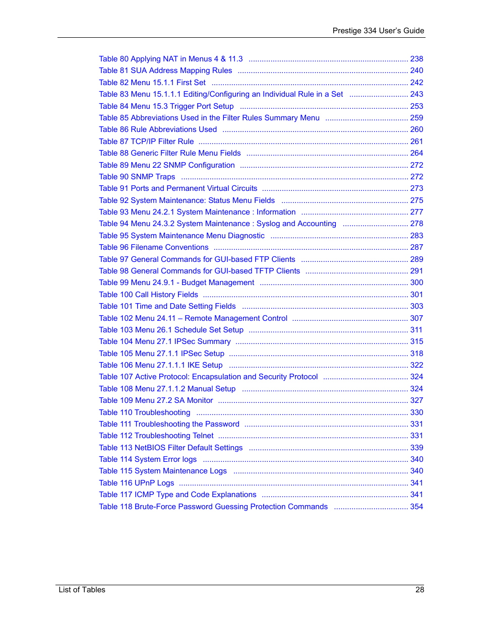 ZyXEL Communications P-334 User Manual | Page 29 / 366