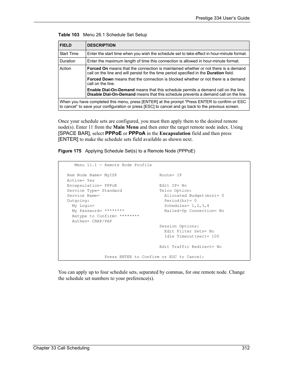 ZyXEL Communications P-334 User Manual | Page 313 / 366