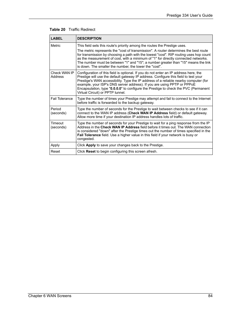 ZyXEL Communications P-334 User Manual | Page 85 / 366