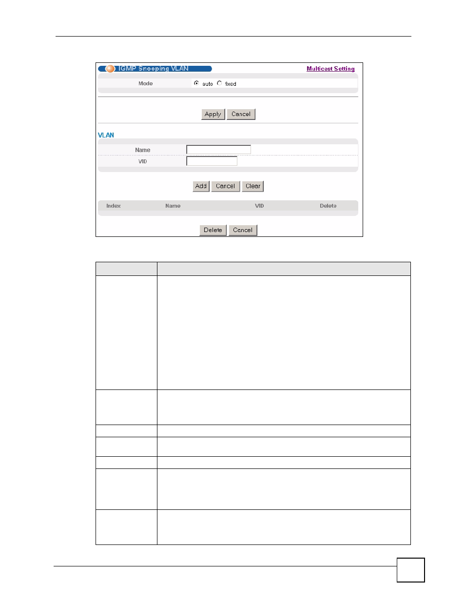 ZyXEL Communications ES-2108 Series User Manual | Page 141 / 283