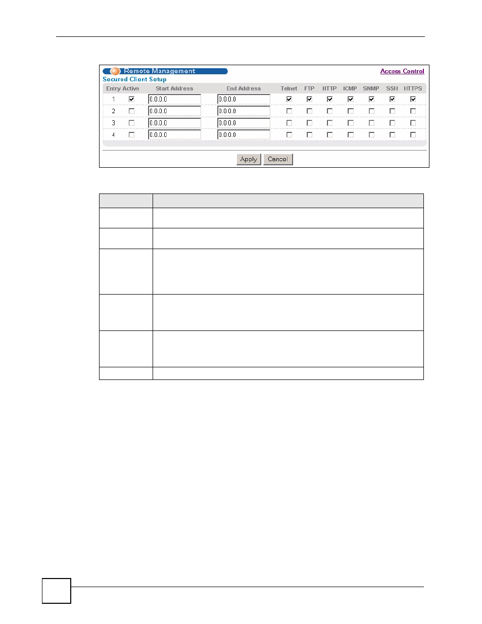 ZyXEL Communications ES-2108 Series User Manual | Page 220 / 283