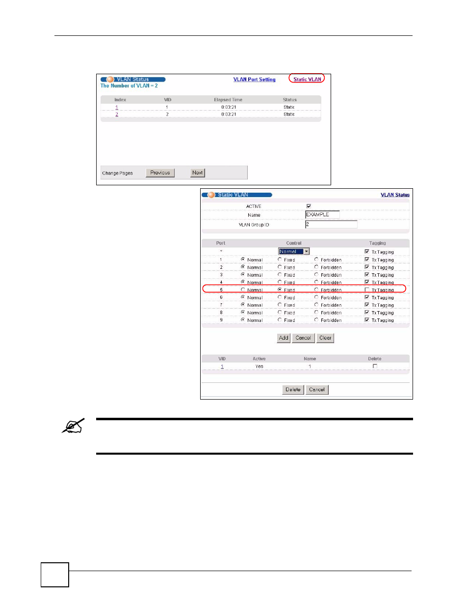 ZyXEL Communications ES-2108 Series User Manual | Page 62 / 283
