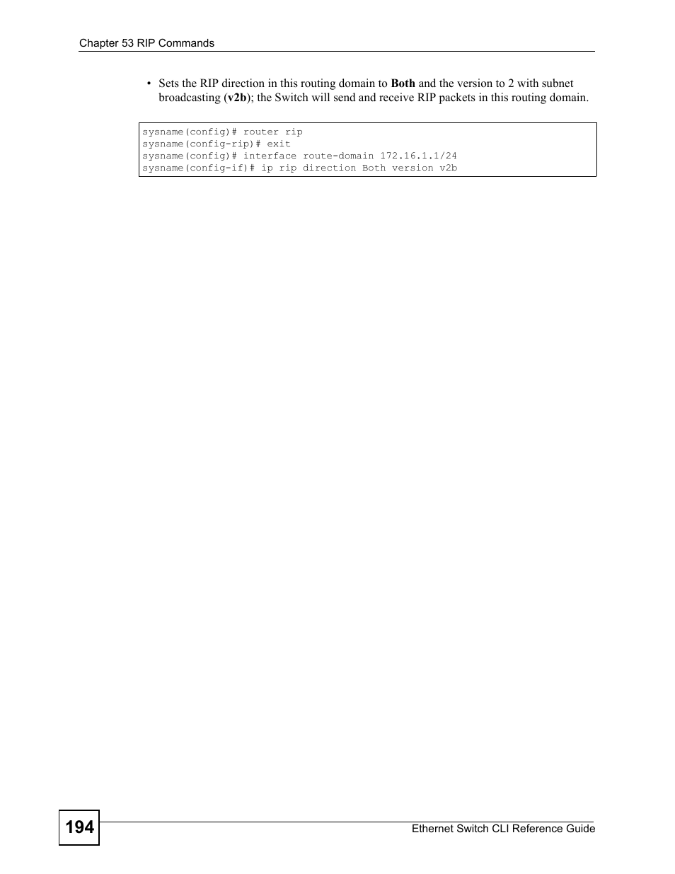 ZyXEL Communications ZyXEL Dimension ES-2024PWR User Manual | Page 194 / 286