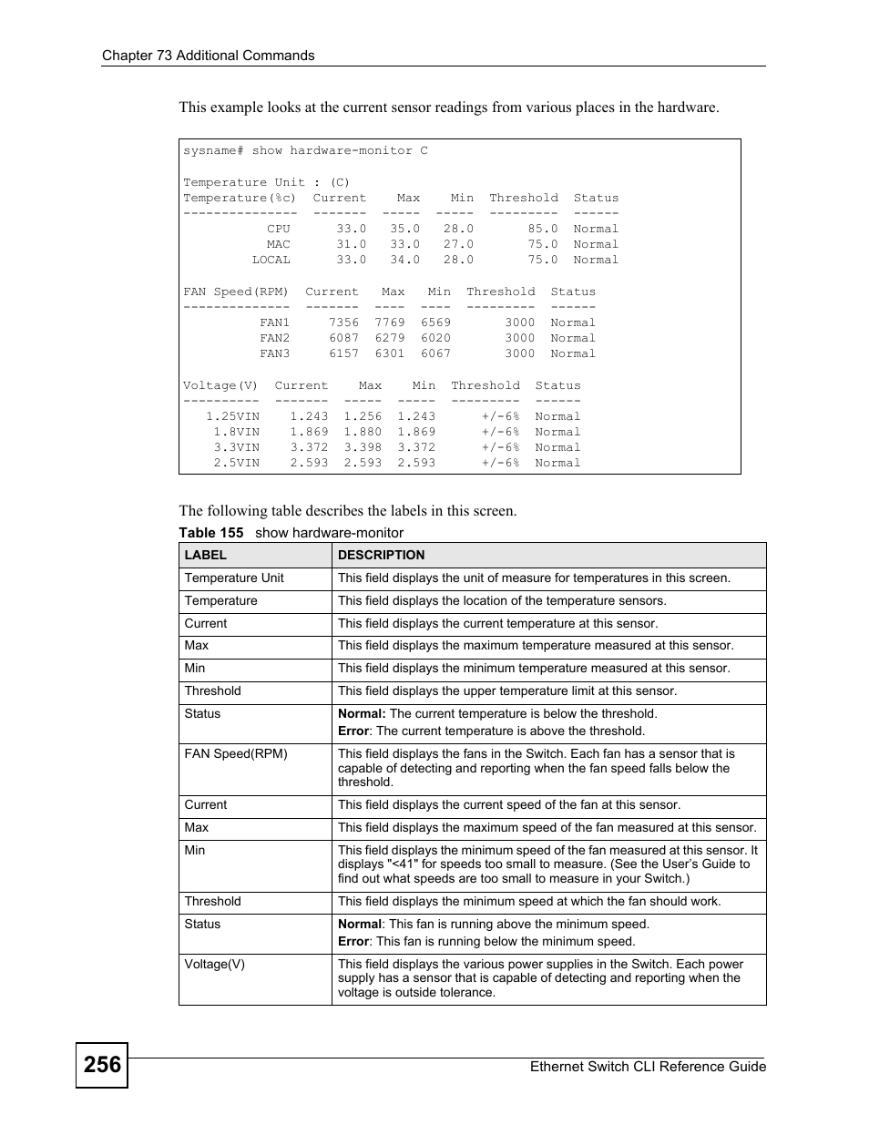 ZyXEL Communications ZyXEL Dimension ES-2024PWR User Manual | Page 256 / 286