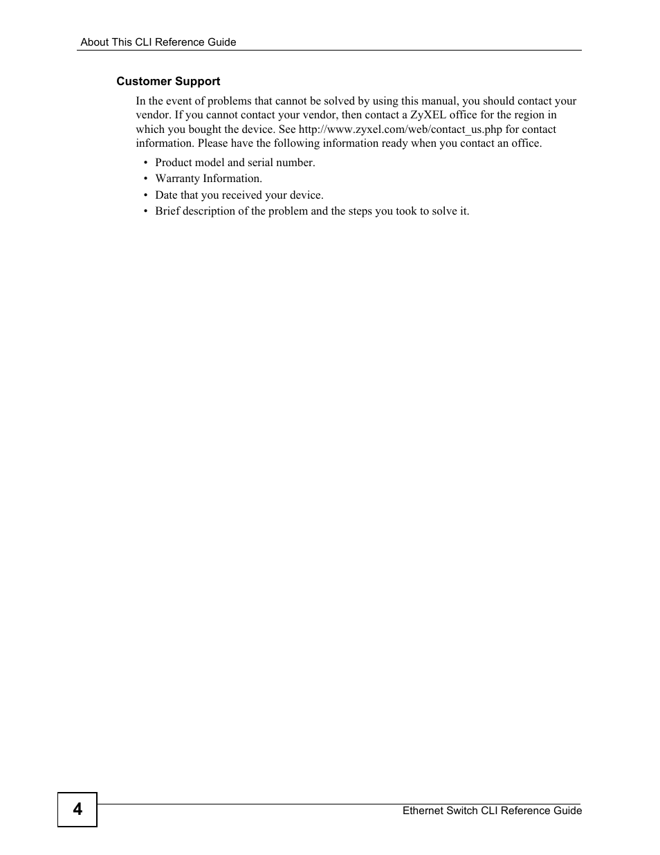 ZyXEL Communications ZyXEL Dimension ES-2024PWR User Manual | Page 4 / 286