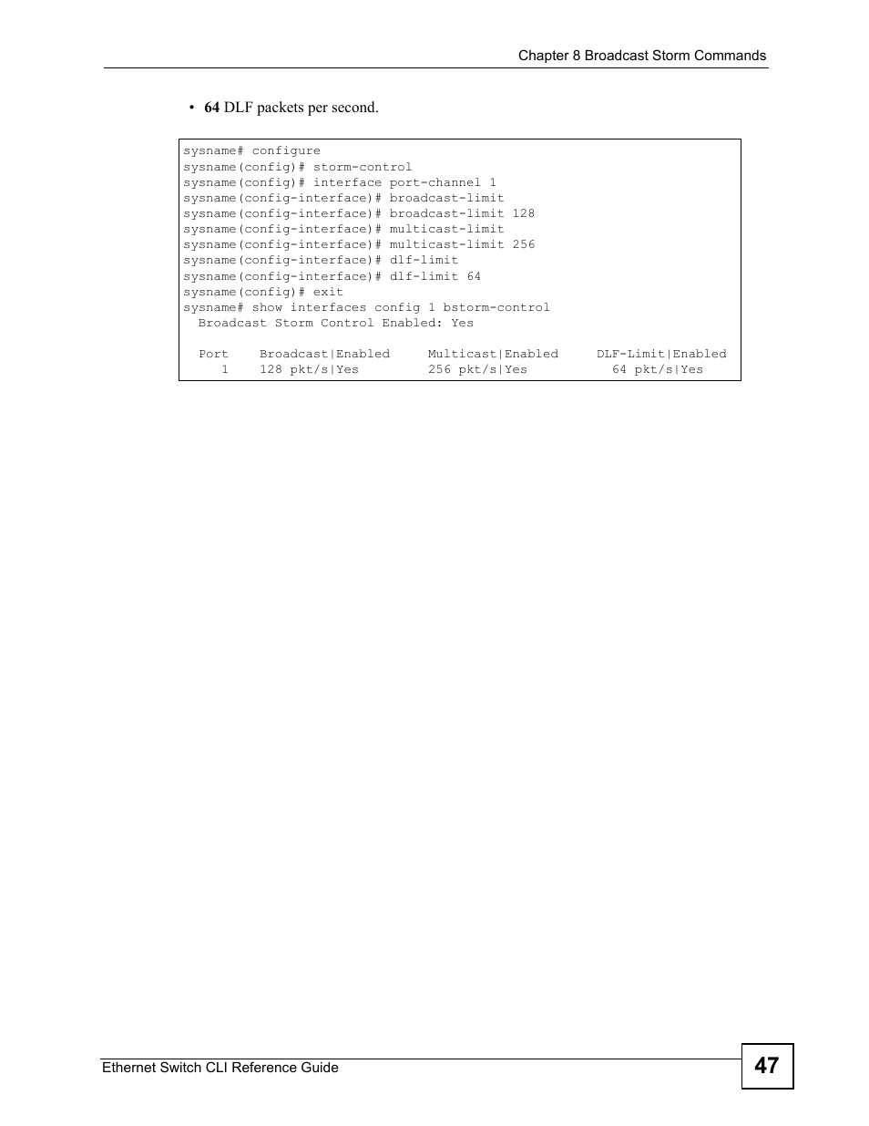 ZyXEL Communications ZyXEL Dimension ES-2024PWR User Manual | Page 47 / 286