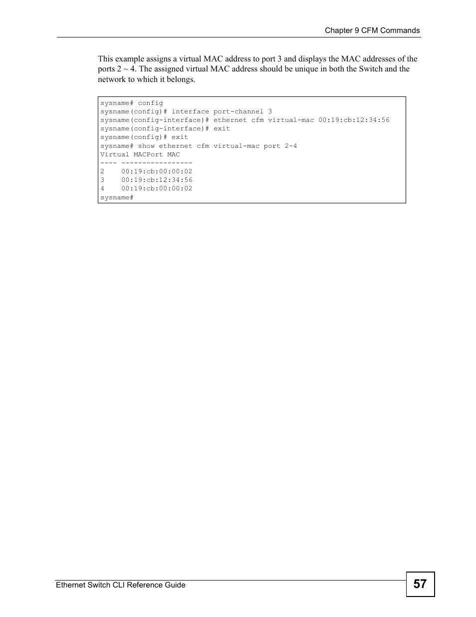 ZyXEL Communications ZyXEL Dimension ES-2024PWR User Manual | Page 57 / 286