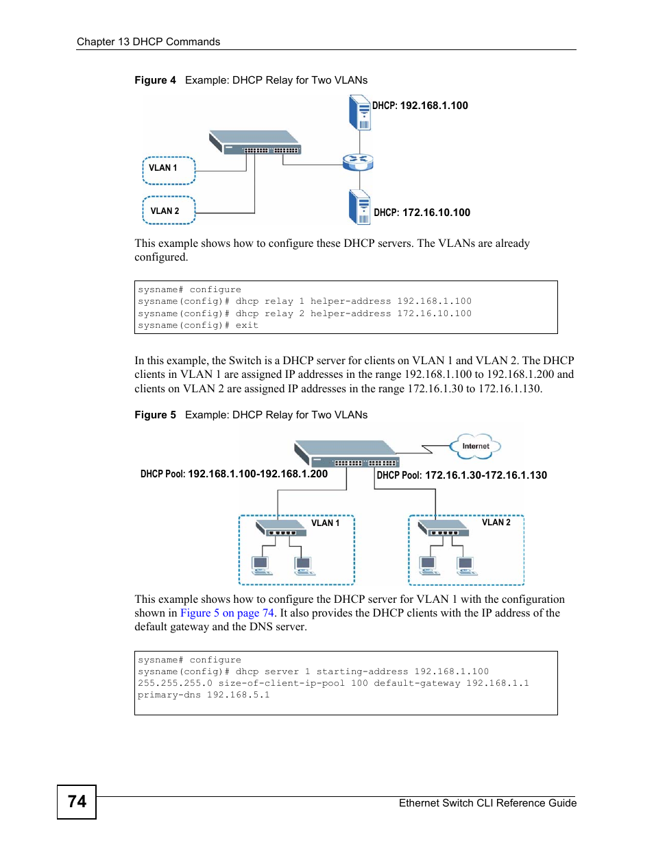 ZyXEL Communications ZyXEL Dimension ES-2024PWR User Manual | Page 74 / 286
