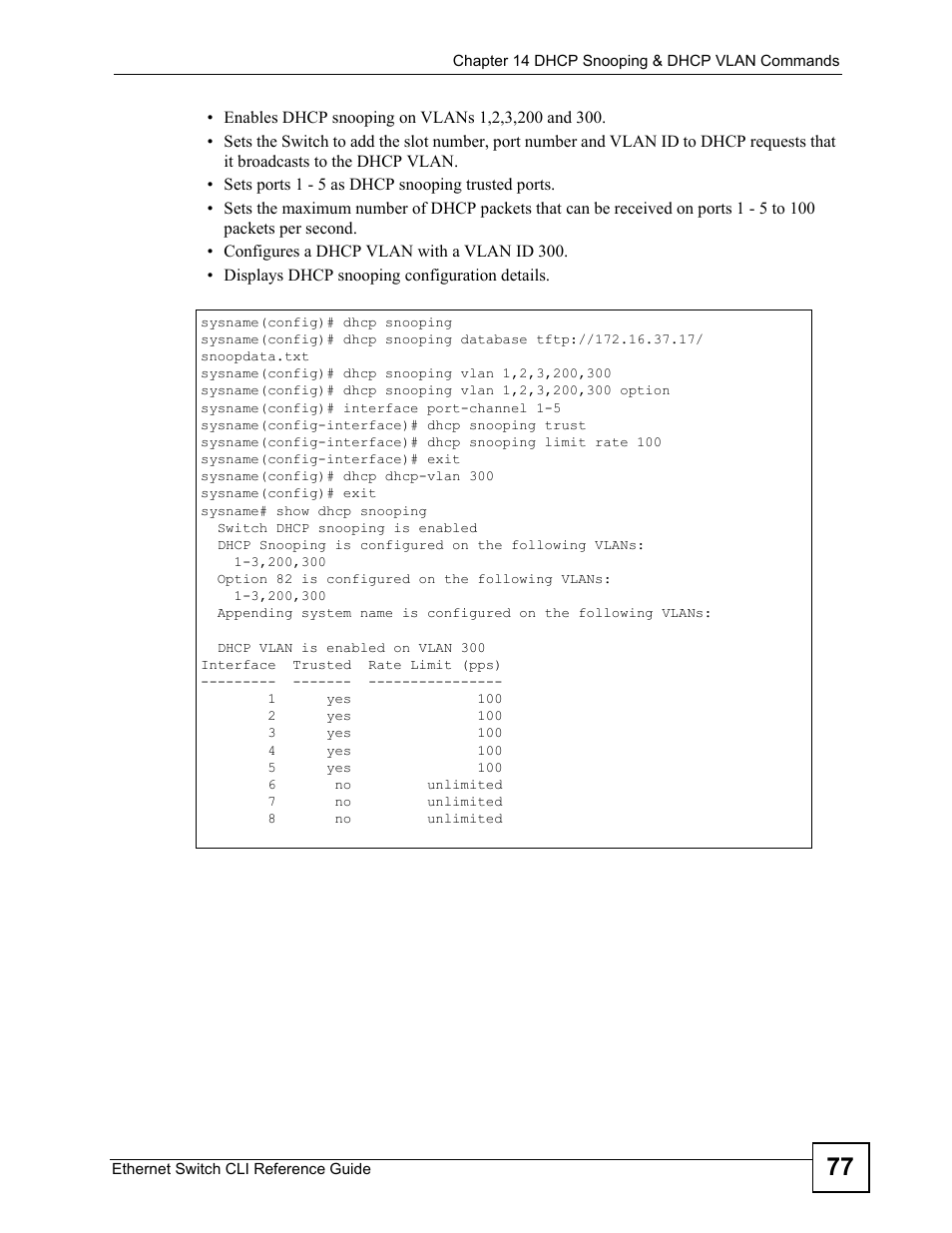 ZyXEL Communications ZyXEL Dimension ES-2024PWR User Manual | Page 77 / 286