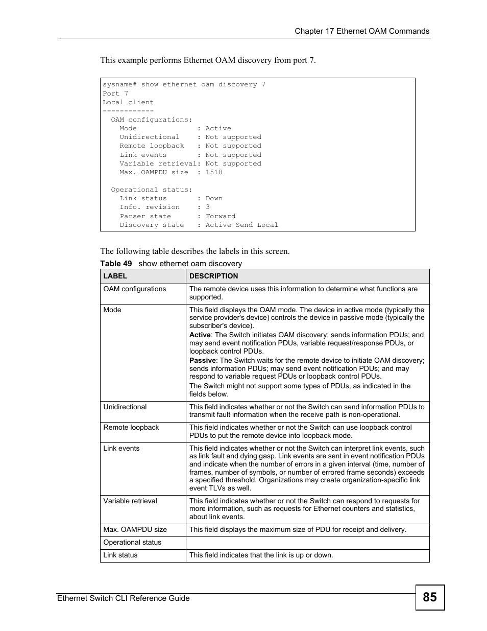 ZyXEL Communications ZyXEL Dimension ES-2024PWR User Manual | Page 85 / 286
