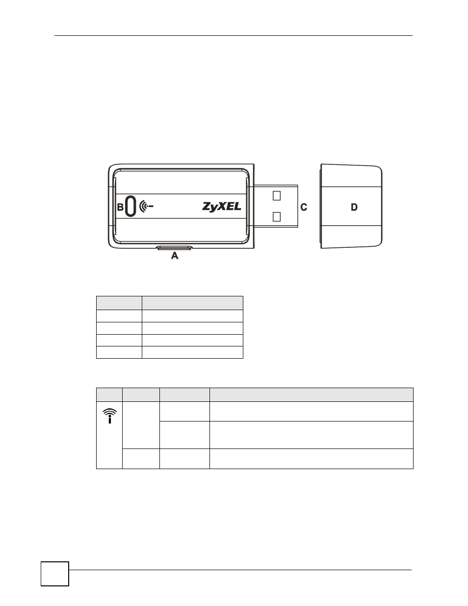 2 features, 10 1.2 features | ZyXEL Communications NWD-270N User Manual | Page 10 / 98