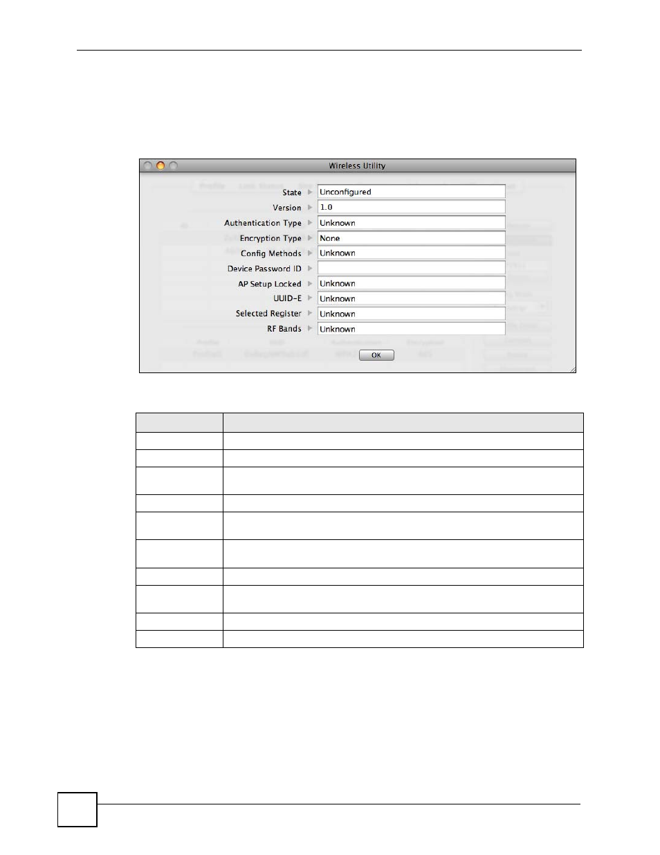 1 the information screen | ZyXEL Communications NWD-270N User Manual | Page 42 / 98