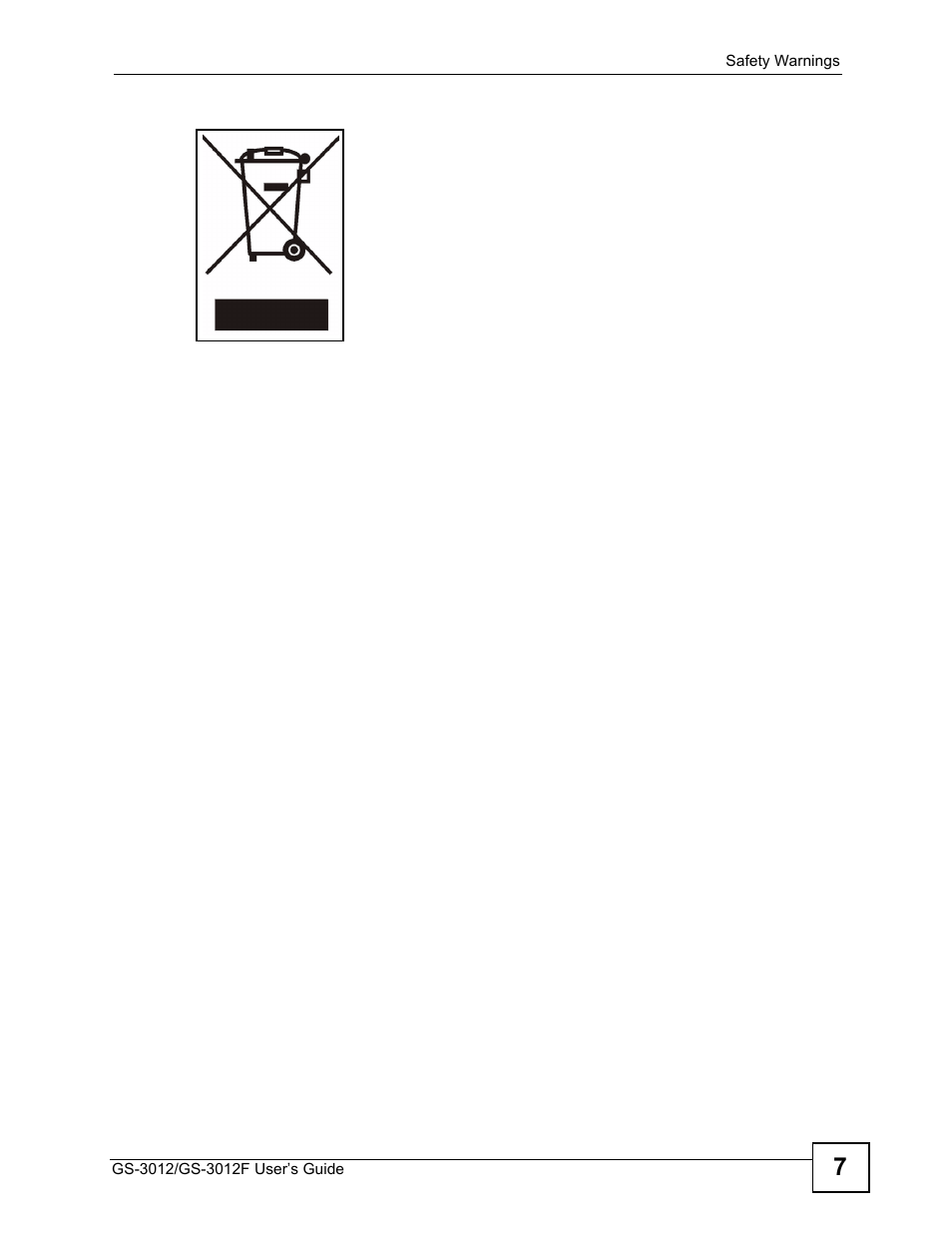 ZyXEL Communications GS-3012F/3012 User Manual | Page 7 / 314