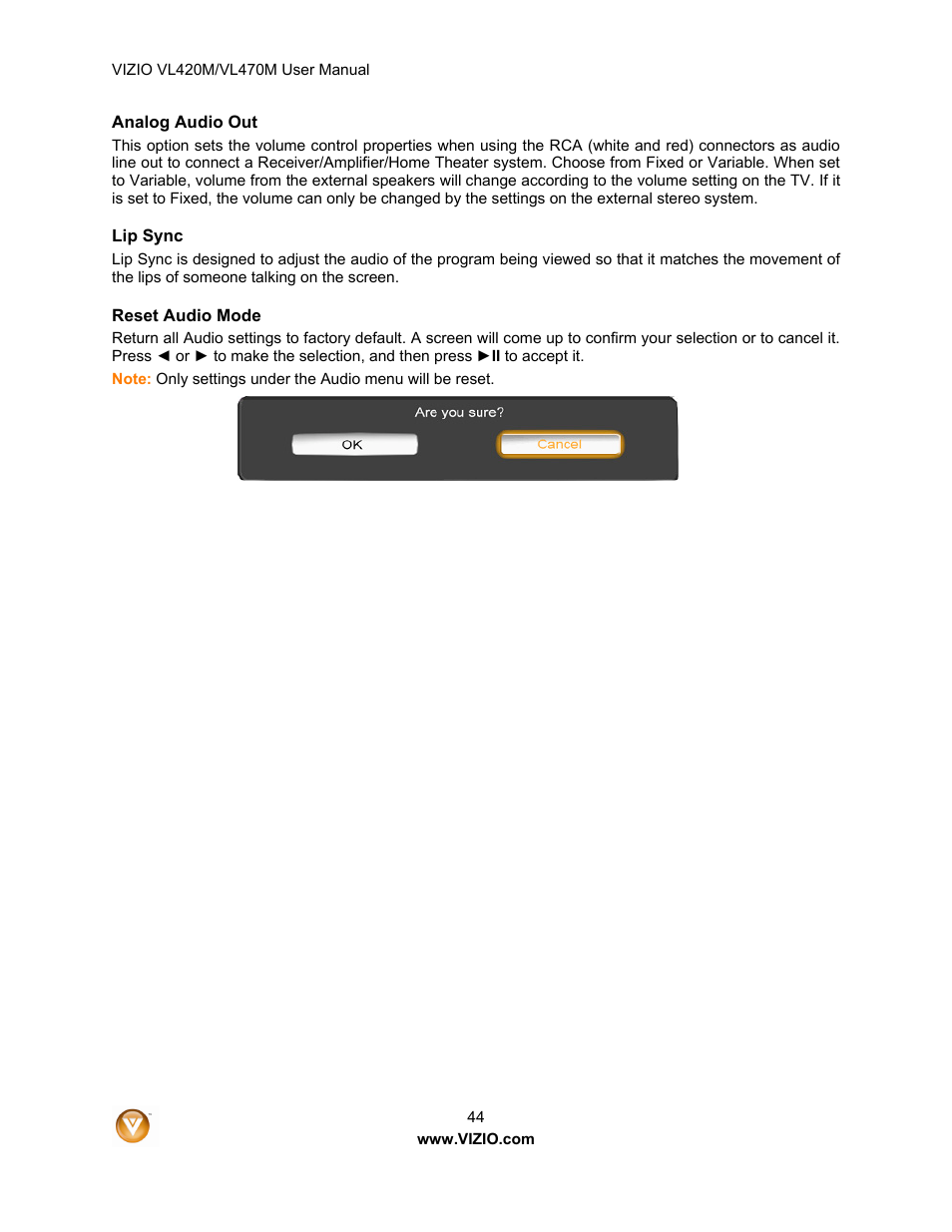 ZyXEL Communications VL470M User Manual | Page 44 / 64