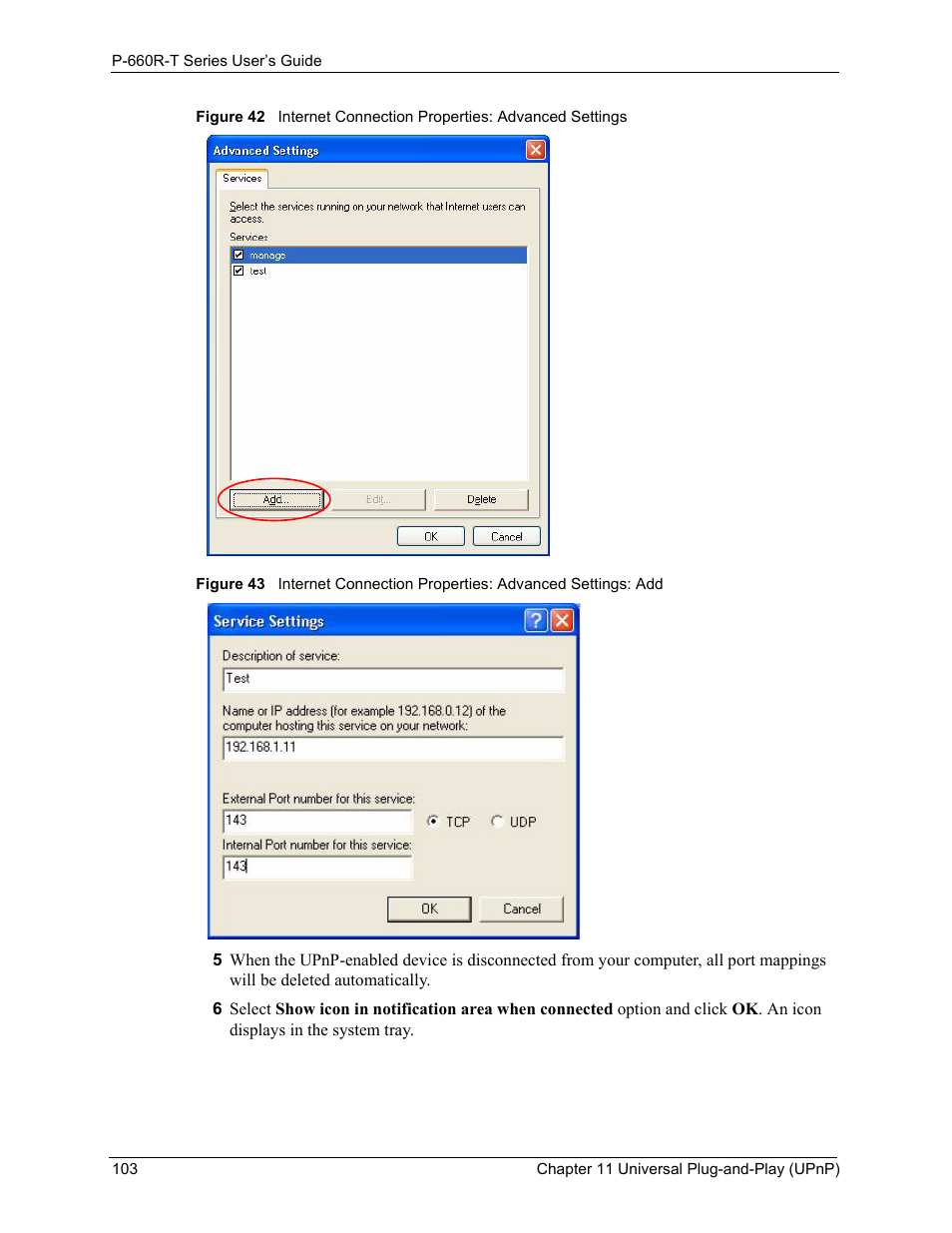 ZyXEL Communications ADSL2+ Ethernet Gateway P-660R-T Series User Manual | Page 103 / 302