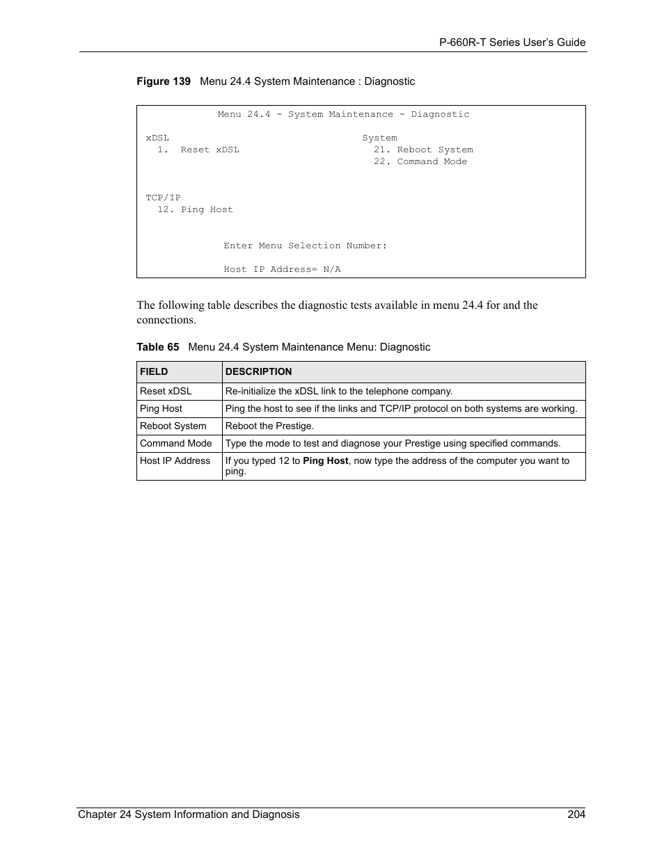 ZyXEL Communications ADSL2+ Ethernet Gateway P-660R-T Series User Manual | Page 204 / 302
