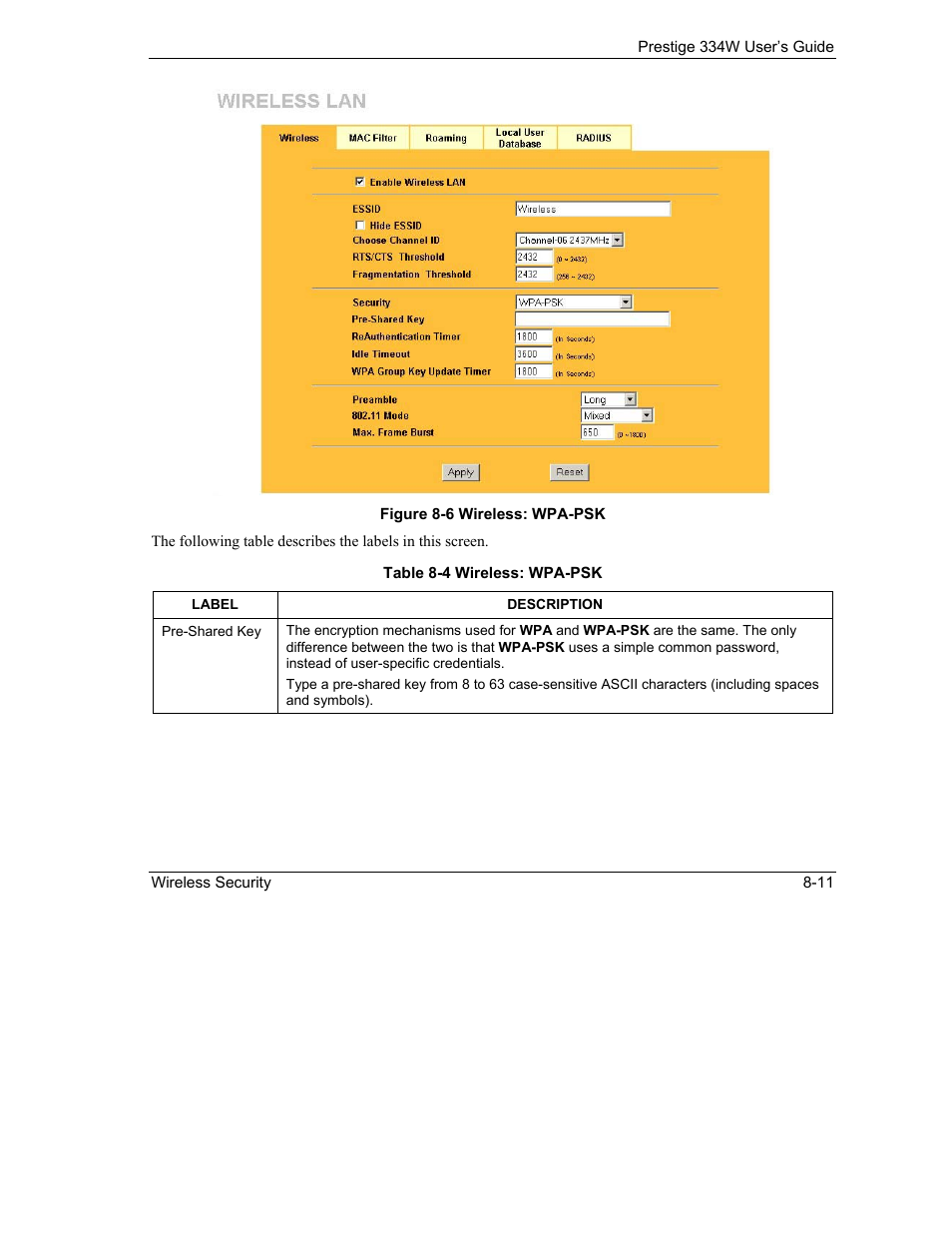 ZyXEL Communications P-334W User Manual | Page 109 / 496