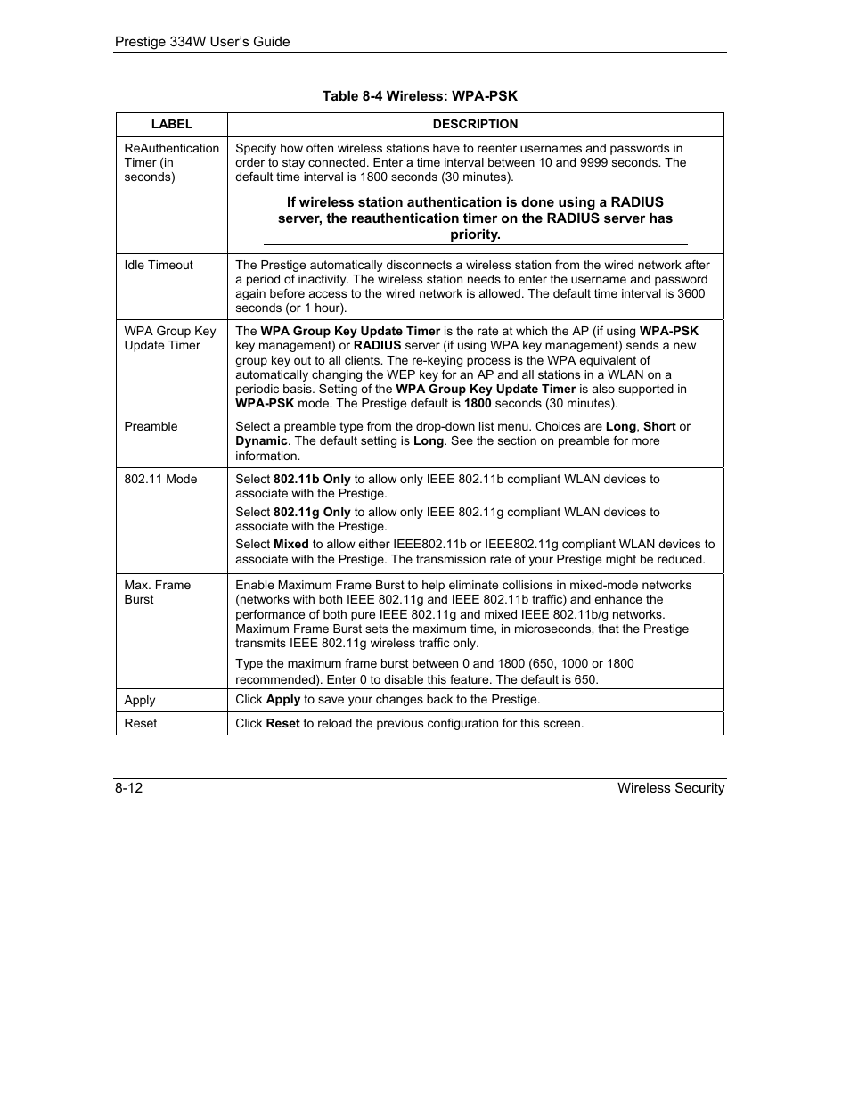 ZyXEL Communications P-334W User Manual | Page 110 / 496