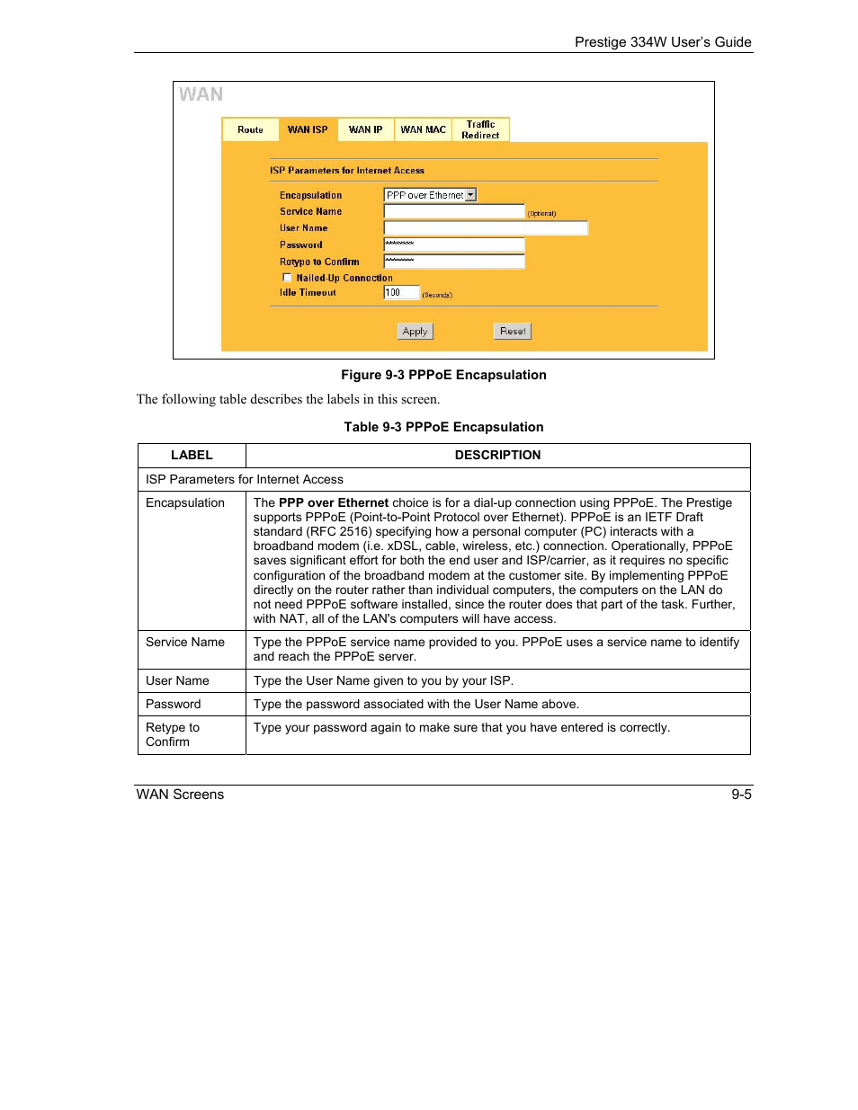 ZyXEL Communications P-334W User Manual | Page 135 / 496