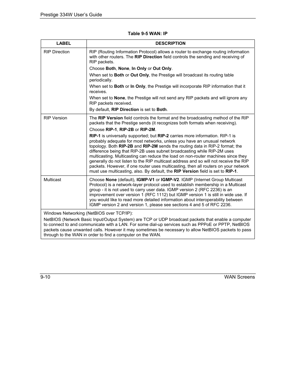 ZyXEL Communications P-334W User Manual | Page 140 / 496