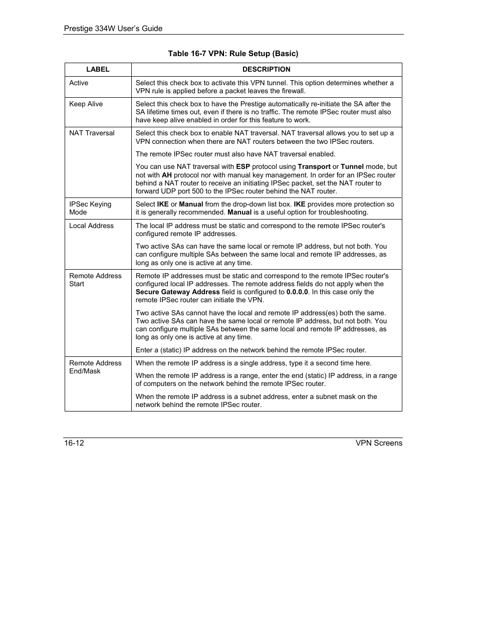 ZyXEL Communications P-334W User Manual | Page 222 / 496