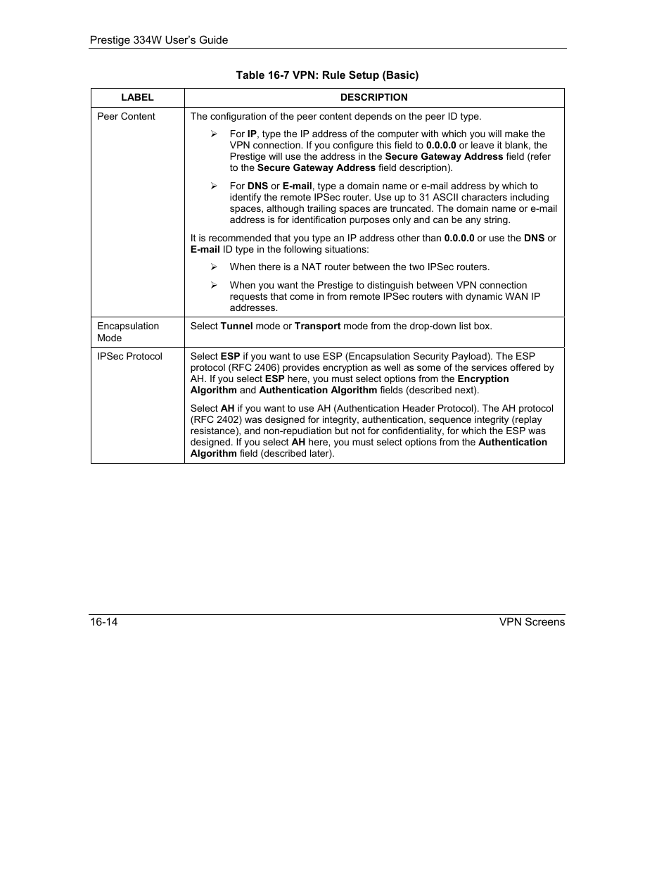 ZyXEL Communications P-334W User Manual | Page 224 / 496