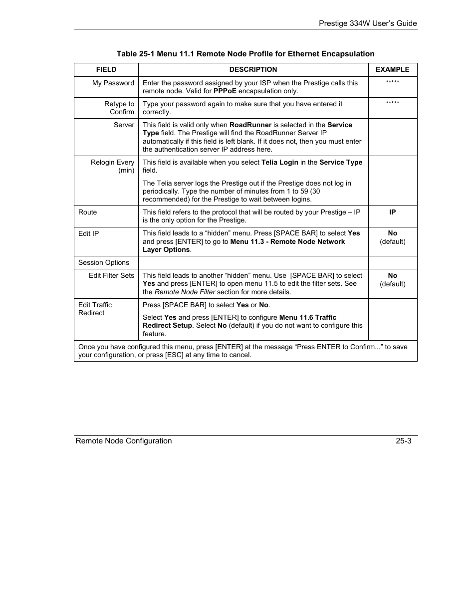 ZyXEL Communications P-334W User Manual | Page 317 / 496