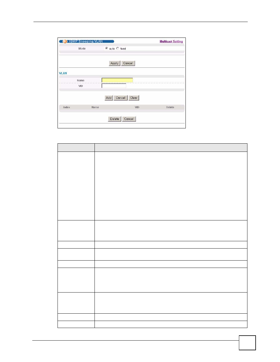 ZyXEL Communications GS-4024 User Manual | Page 175 / 462