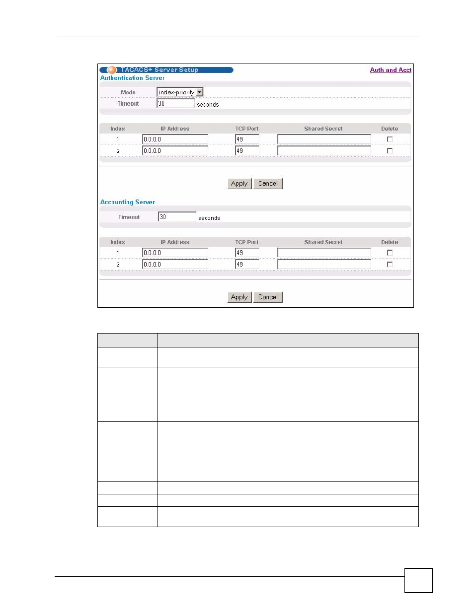 ZyXEL Communications GS-4024 User Manual | Page 189 / 462