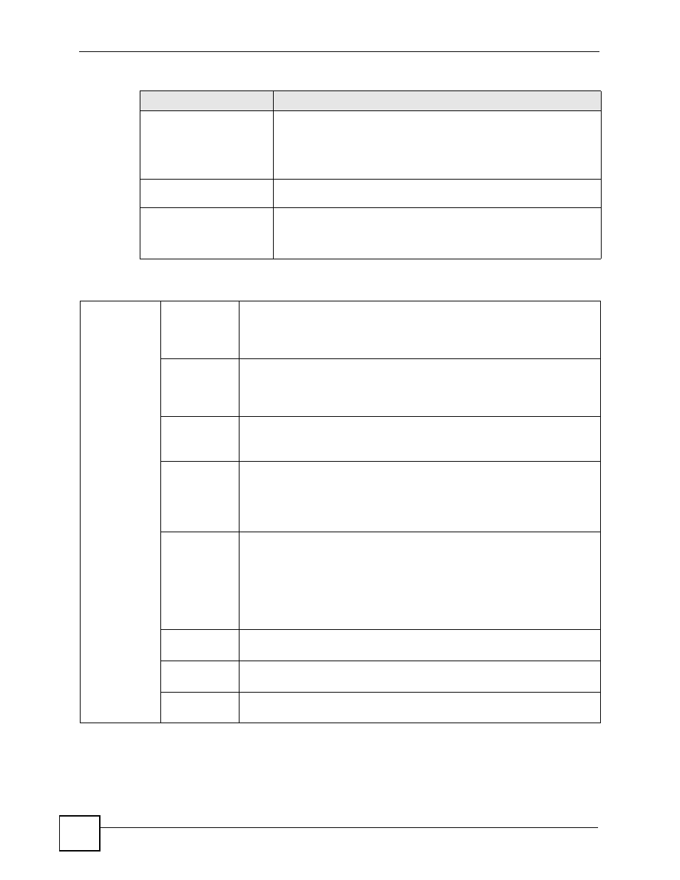 Table 149 feature specifications | ZyXEL Communications GS-4024 User Manual | Page 428 / 462