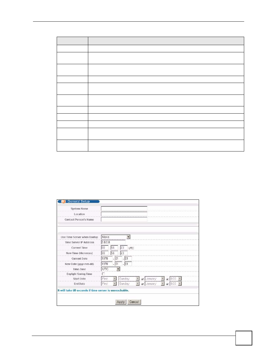 3 general setup, Figure 30 basic setting > general setup, 79 7.3 general setup | ZyXEL Communications GS-4024 User Manual | Page 79 / 462