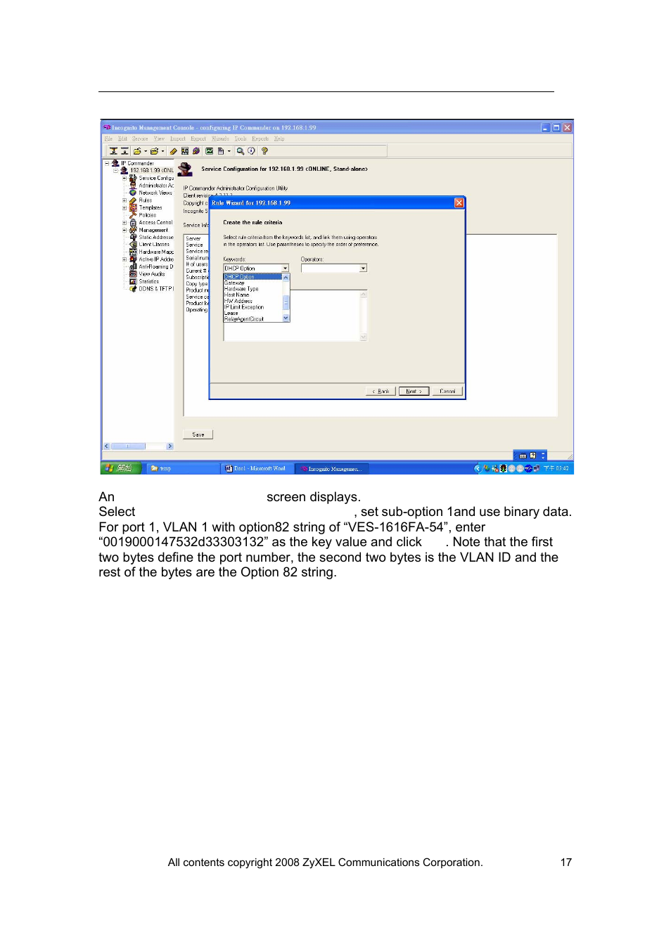 ZyXEL Communications VES-1616 User Manual | Page 18 / 118