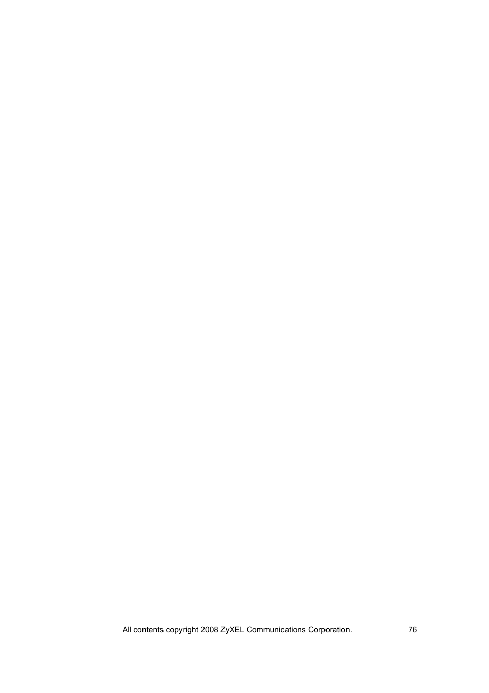 ZyXEL Communications VES-1616 User Manual | Page 77 / 118