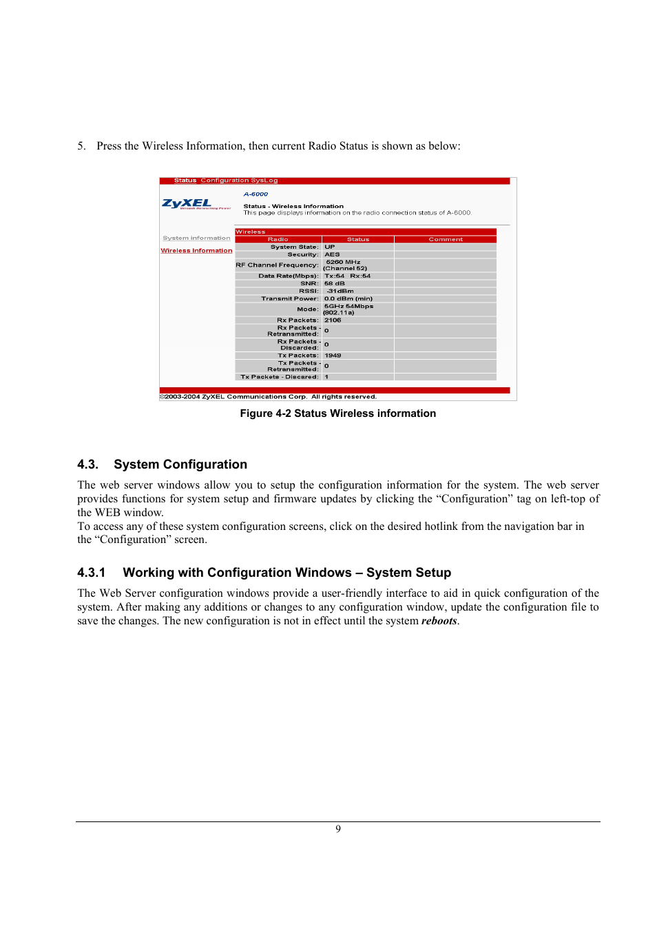 ZyXEL Communications A-6000 User Manual | Page 10 / 23