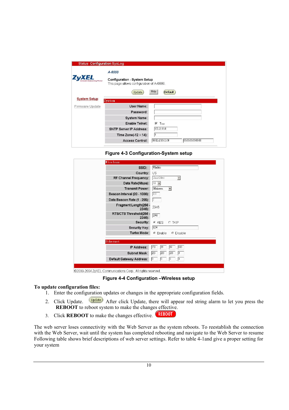 ZyXEL Communications A-6000 User Manual | Page 11 / 23