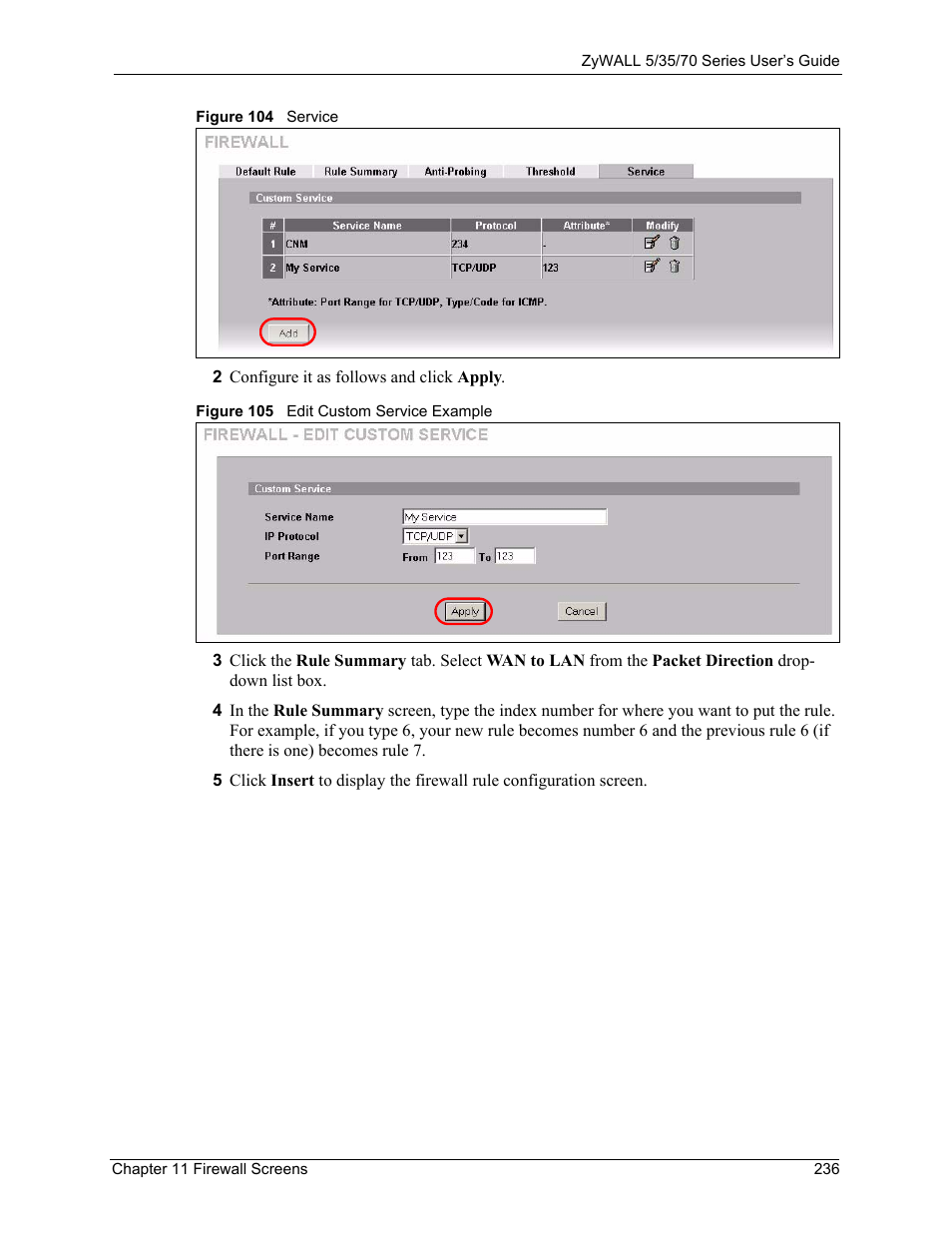 ZyXEL Communications 70 Series User Manual | Page 236 / 807