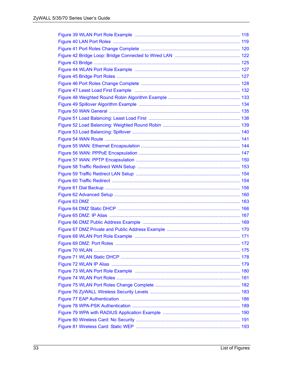 ZyXEL Communications 70 Series User Manual | Page 33 / 807