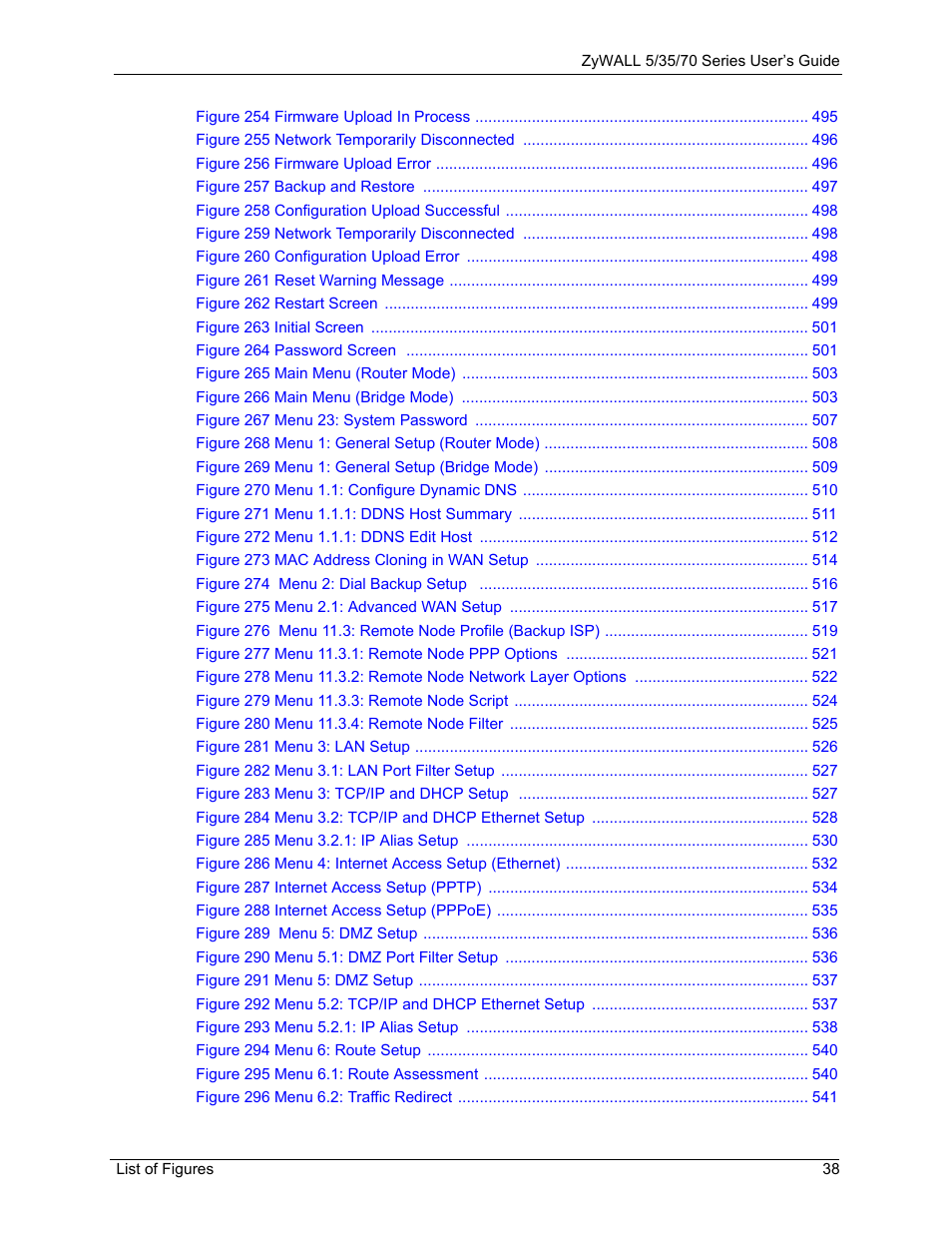 ZyXEL Communications 70 Series User Manual | Page 38 / 807