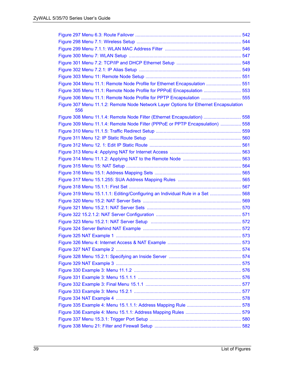 ZyXEL Communications 70 Series User Manual | Page 39 / 807
