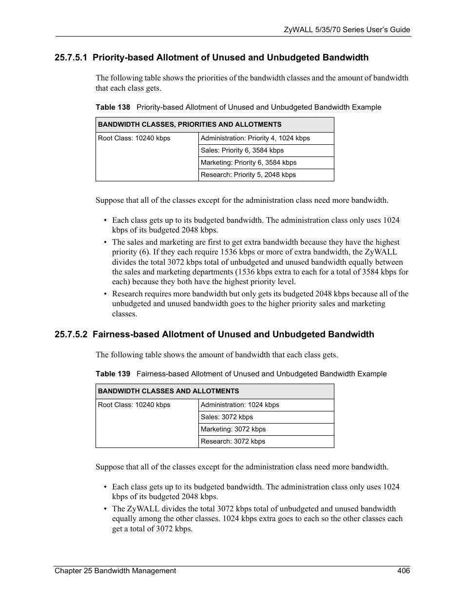ZyXEL Communications 70 Series User Manual | Page 406 / 807
