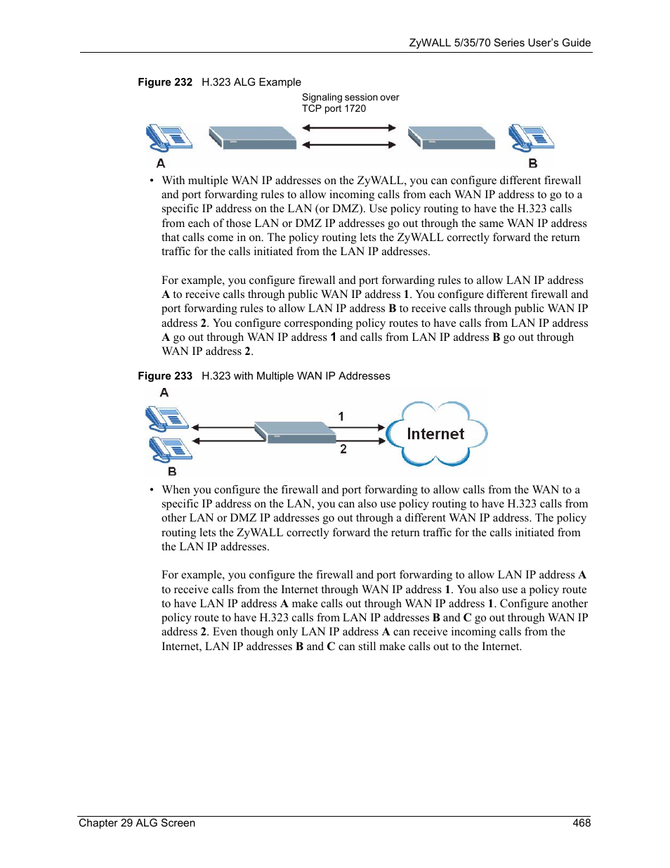 ZyXEL Communications 70 Series User Manual | Page 468 / 807