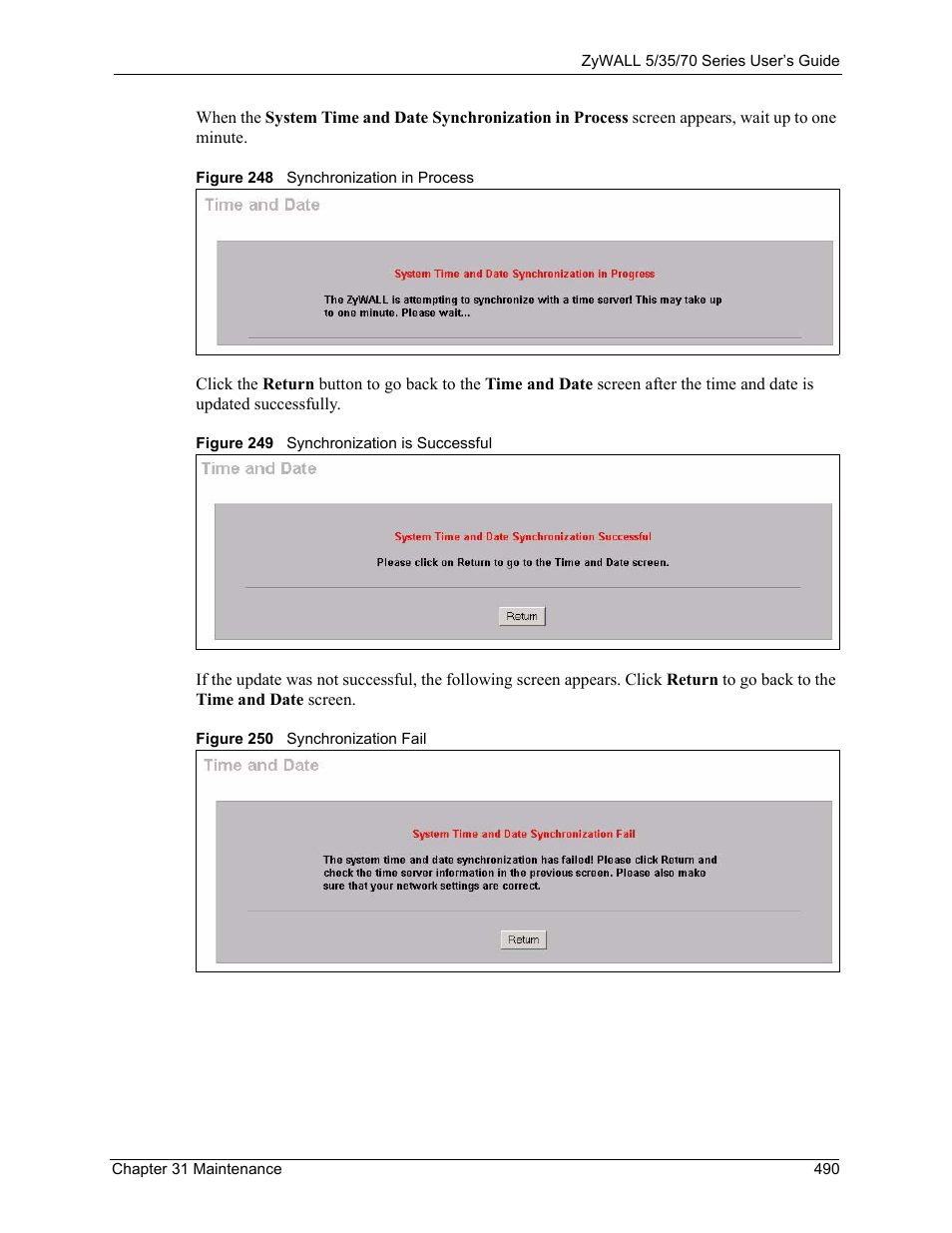 ZyXEL Communications 70 Series User Manual | Page 490 / 807