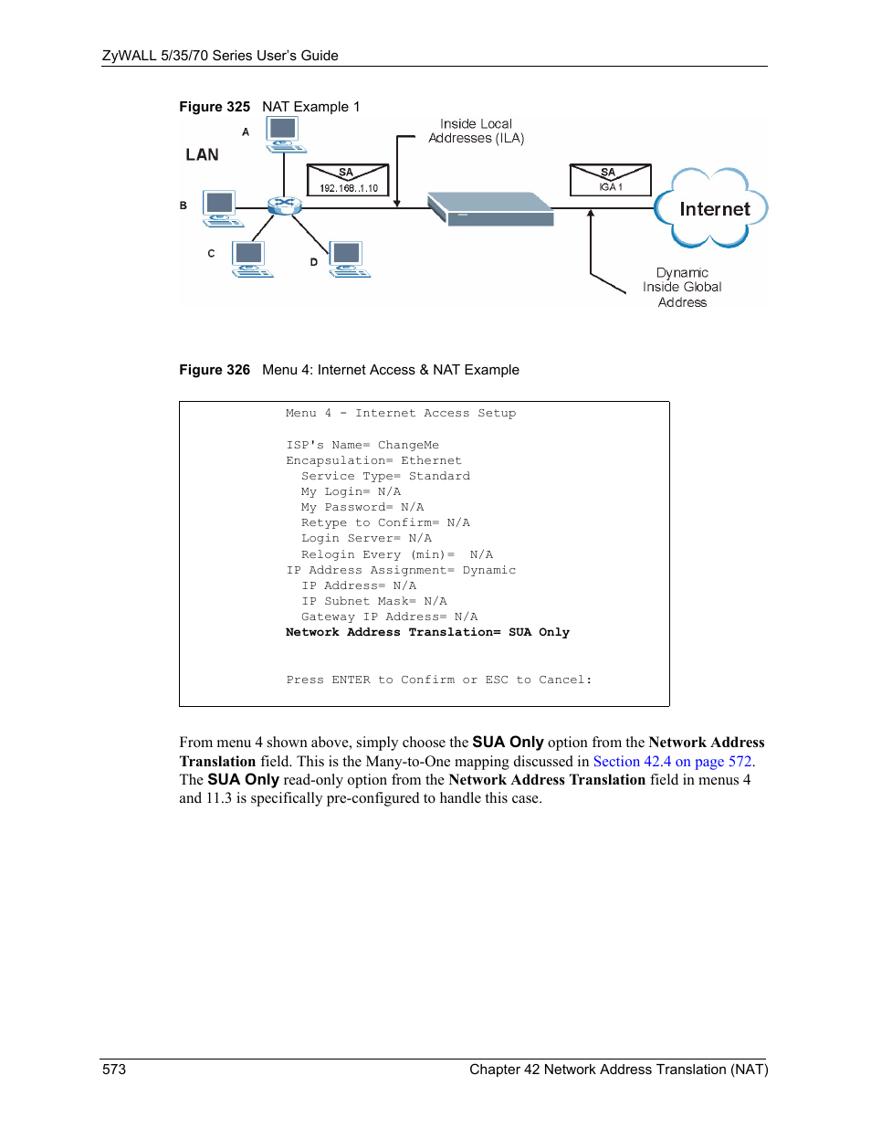ZyXEL Communications 70 Series User Manual | Page 573 / 807